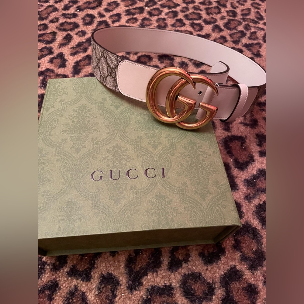 Gucci Logo Marmont Belt size 75